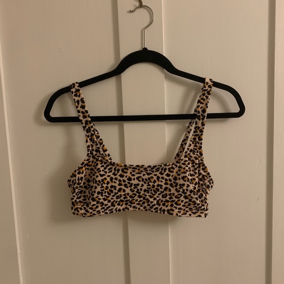 Leopard print bikini top - Picture 2 of 3
